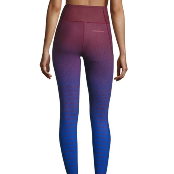 *SOLD* STELLA MCCARTNEY Training Miracle Sculpt Ombre Leggings sz XS - Picture 5 of 7